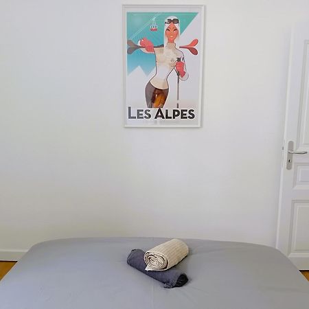 101 - Appart Renove Avec 1 Chambre Spacieuse - Tram Et Clinique Mutualiste A 1 Min Grenoble Exteriör bild