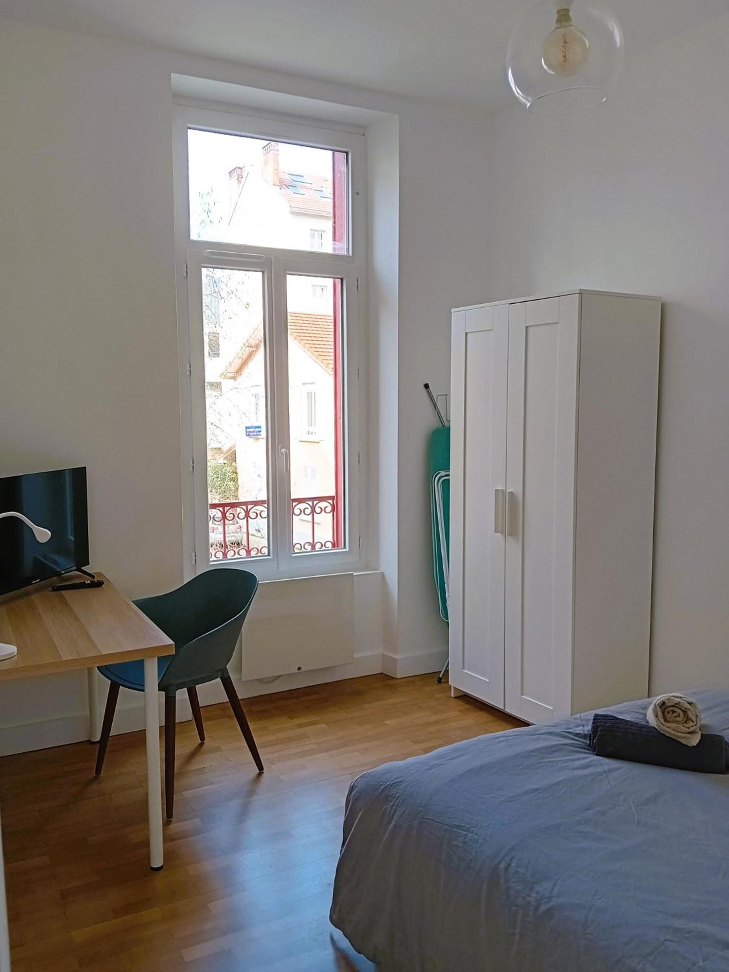 101 - Appart Renove Avec 1 Chambre Spacieuse - Tram Et Clinique Mutualiste A 1 Min Grenoble Rum bild