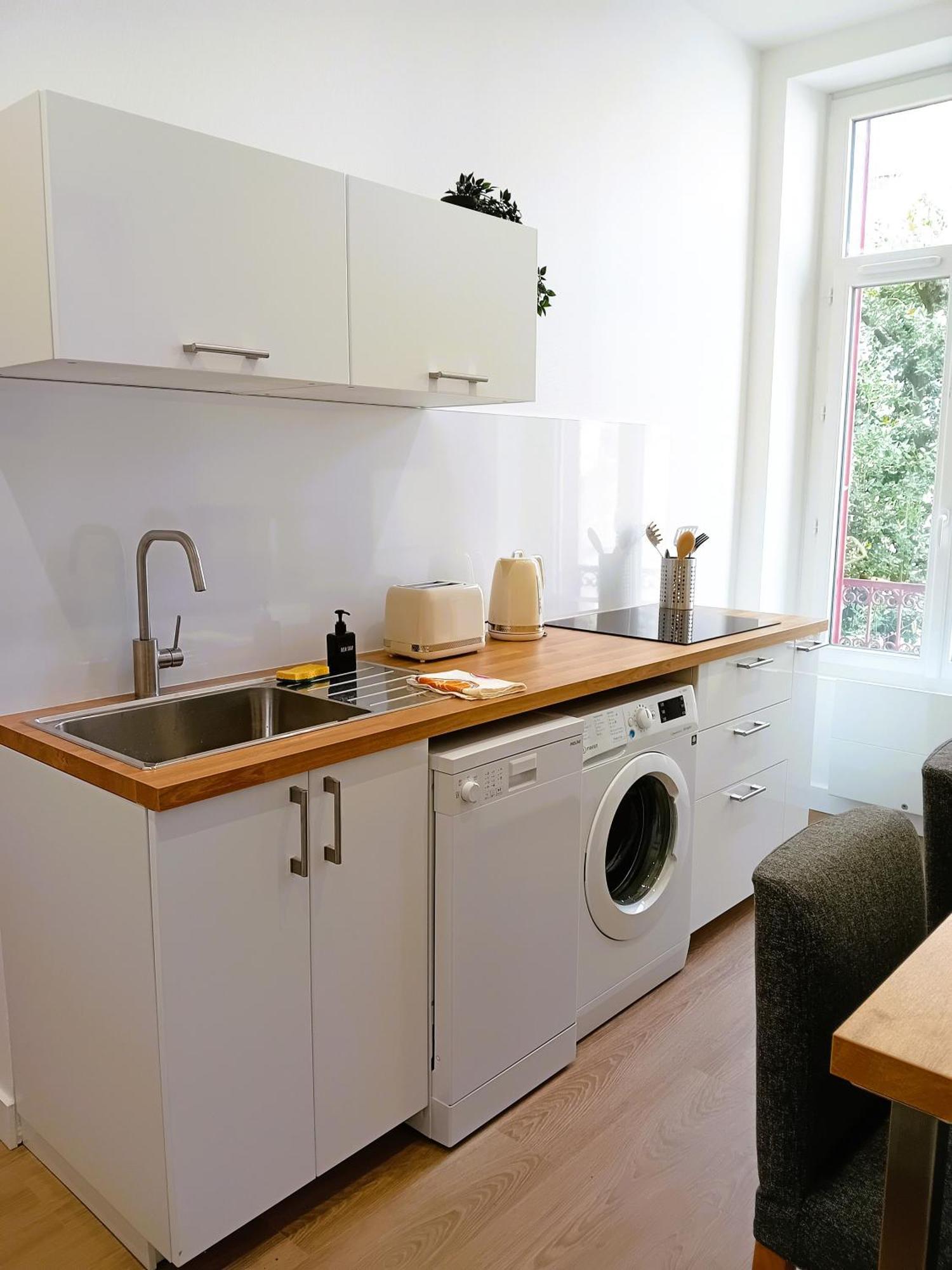 101 - Appart Renove Avec 1 Chambre Spacieuse - Tram Et Clinique Mutualiste A 1 Min Grenoble Exteriör bild